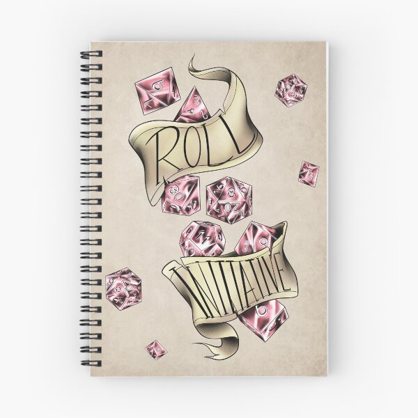 Item preview, DnD Roll Initiative (pastel pink) designed and sold by RetroCoven.