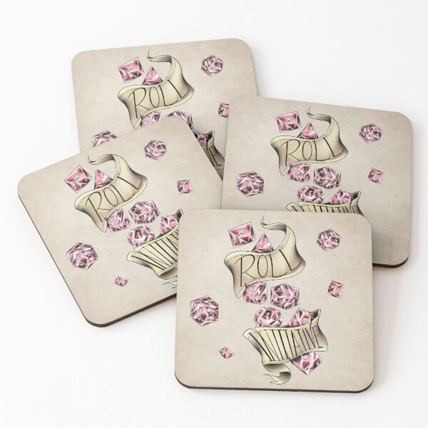 Item preview, DnD Roll Initiative (pastel pink) designed and sold by RetroCoven.