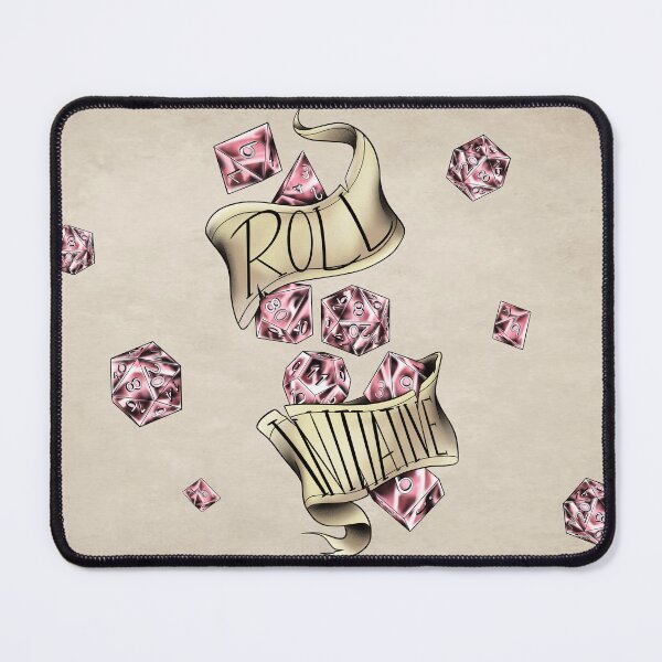 Item preview, DnD Roll Initiative (pastel pink) designed and sold by RetroCoven.