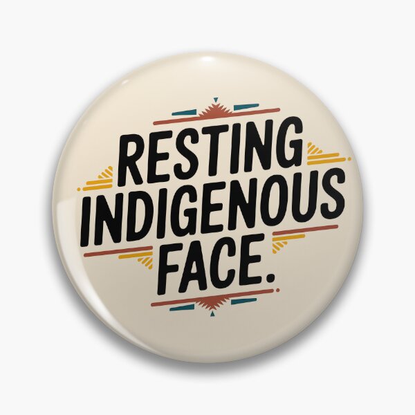 Item preview, Resting Indigenous Face designed and sold by AniArtPL.