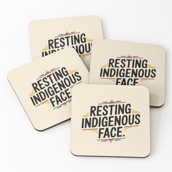 Item preview, Resting Indigenous Face designed and sold by AniArtPL.