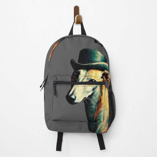 Item preview, Stylish Greyhound Portrait With Hat designed and sold by Shells Graffiti.