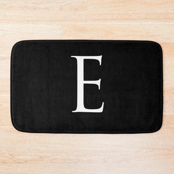 Item preview, Capital Letter E - Stylish Serif Font (White) designed and sold by STUDIO-72.