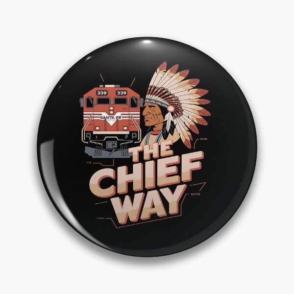 Item preview, The chief way - Riding the rails - Union Pacific railroad - Polar express - Riding the train - American train designed and sold by JansenGS.