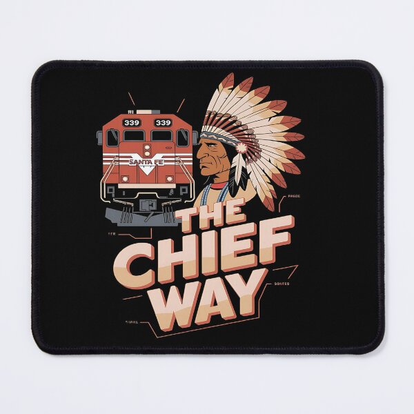 Item preview, The chief way - Riding the rails - Union Pacific railroad - Polar express - Riding the train - American train designed and sold by JansenGS.