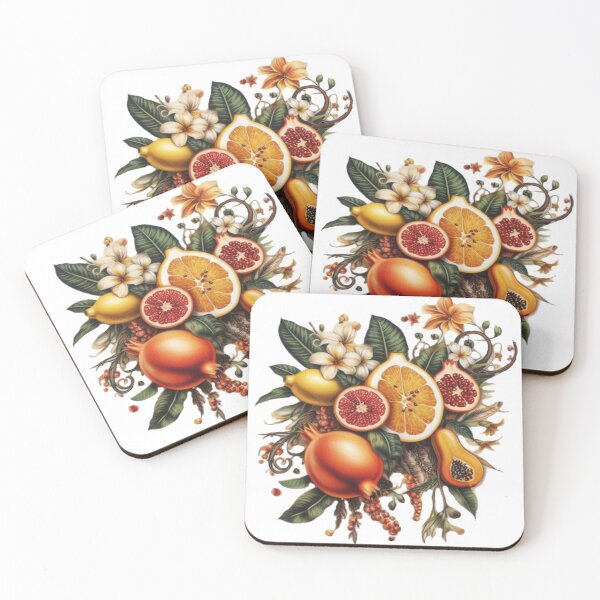 Item preview, Tropical Fruits and Flowers – Exotic Design designed and sold by DI GIULIANO.