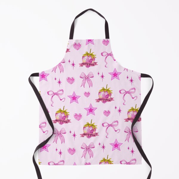 Item preview, Coquette strawberry valentine seamless pattern designed and sold by pinkyfish1010.