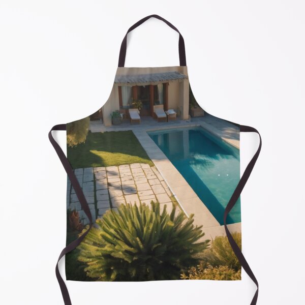 Item preview, Mediterranean Escape: Backyard Pool Bliss designed and sold by BlareBlare.