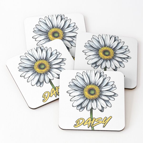 Item preview, Daisy in Bloom. Simple illustration. designed and sold by Shoot-The-Moon.