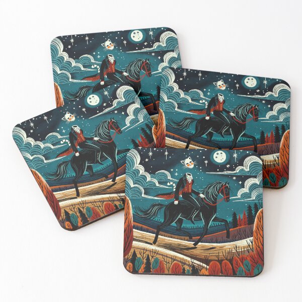 Item preview, Headless cat rider through the night designed and sold by Itouchedabee.