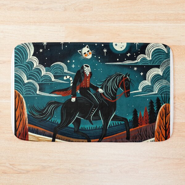 Item preview, Headless cat rider through the night designed and sold by Itouchedabee.