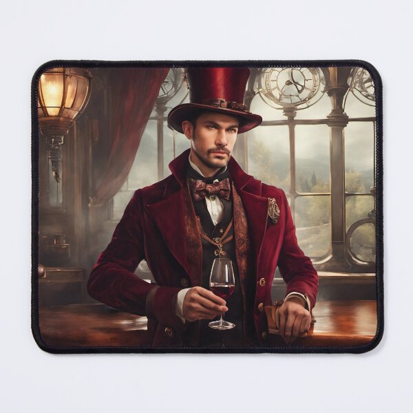 Item preview, Steampunk Gentleman designed and sold by Pixel Press Prints.