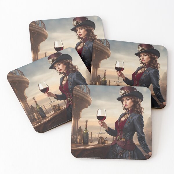 Item preview, Steampunk Woman designed and sold by Pixel Press Prints.