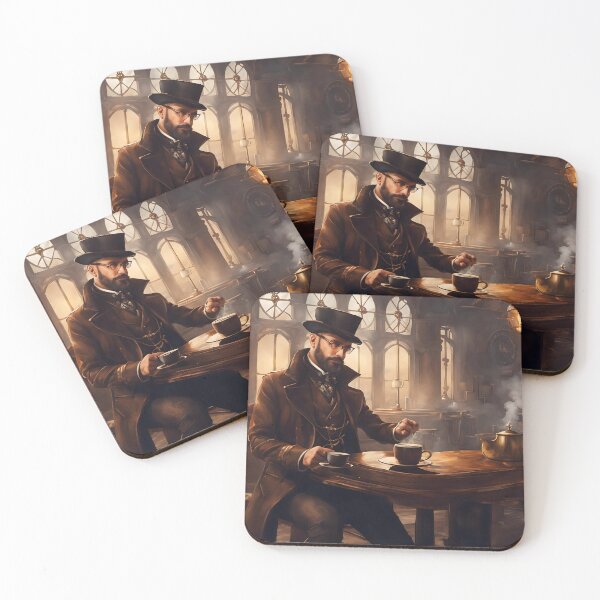 Item preview, Steampunk Gentleman designed and sold by Pixel Press Prints.