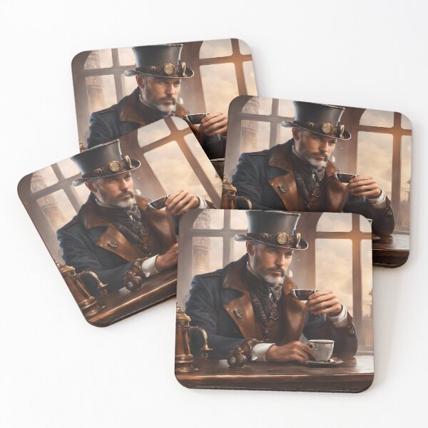 Item preview, Steampunk Gentleman designed and sold by Pixel Press Prints.