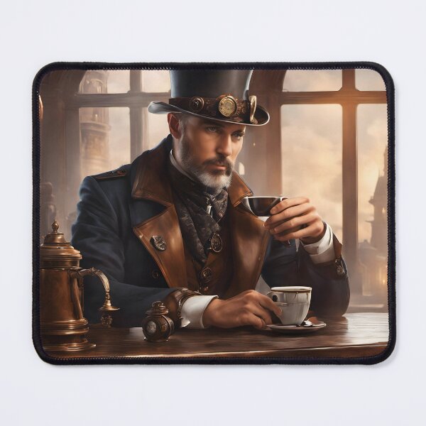 Item preview, Steampunk Gentleman designed and sold by Pixel Press Prints.