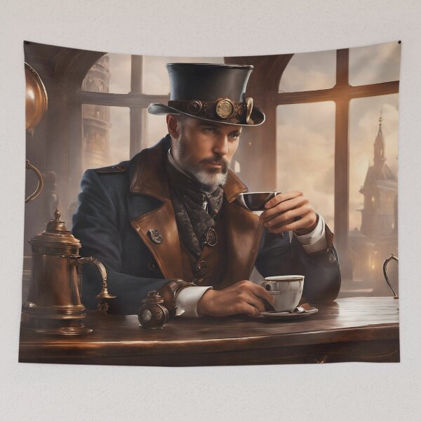 Item preview, Steampunk Gentleman designed and sold by Pixel Press Prints.