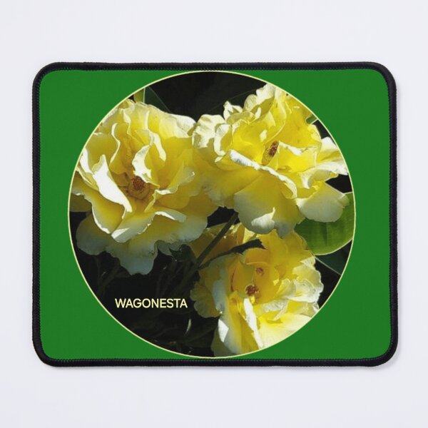 Item preview, Floral Ruffly Yellow Roses by Wagonesta designed and sold by Wagonesta.