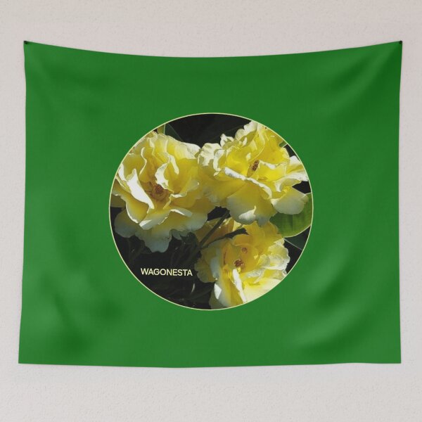Item preview, Floral Ruffly Yellow Roses by  Wagonesta  designed and sold by Wagonesta.