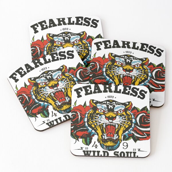 Item preview, Tiger tattoo old school 49 fearless wild soul designed and sold by Achille3777.