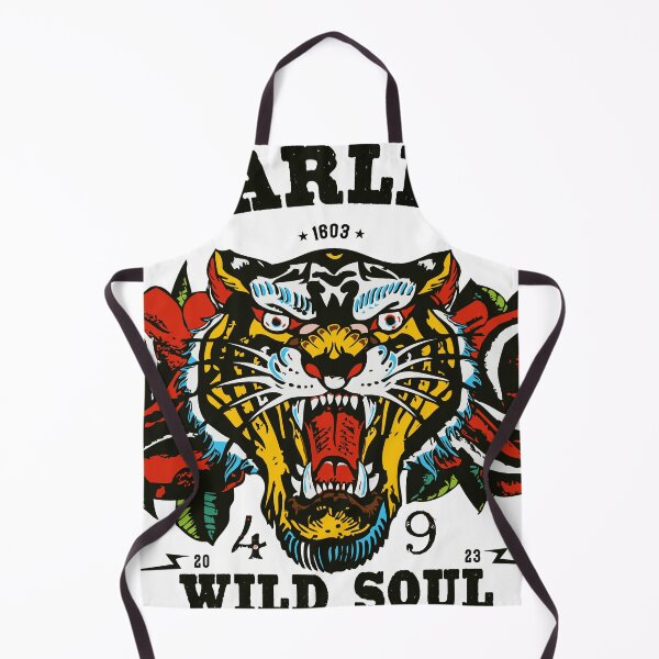 Item preview, Tiger tattoo old school 49 fearless wild soul designed and sold by Achille3777.
