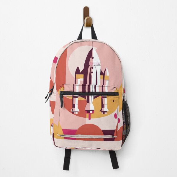 Item preview, Pastel Rocket Dreams. Spaceship Design No 3 designed and sold by Shoot-The-Moon.