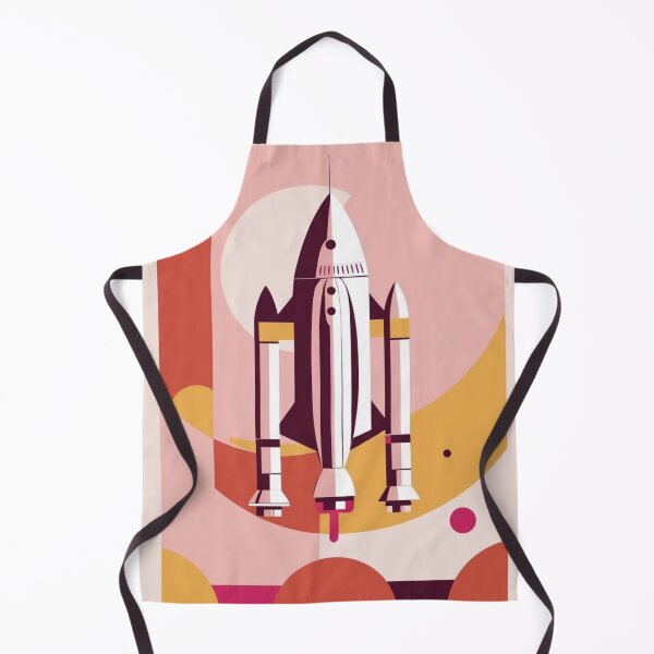 Item preview, Pastel Rocket Dreams. Spaceship Design No 3 designed and sold by Shoot-The-Moon.