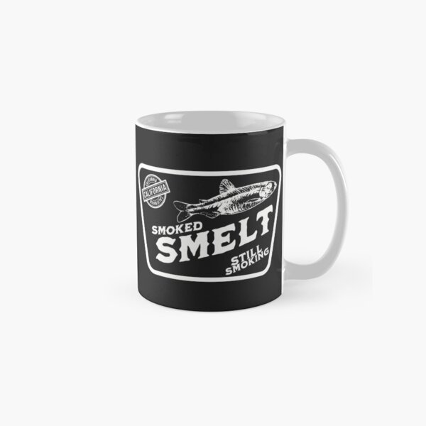 Vista previa del artículo con la obra «Delta smelt: pescado ahumado - en blanco», diseñado y vendido por Lalprinting.