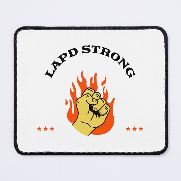 Item preview, "LAPD STRONG T-Shirt – Bold Support and Unity" California Wildfire Tshirts  designed and sold by Kaehaniz.