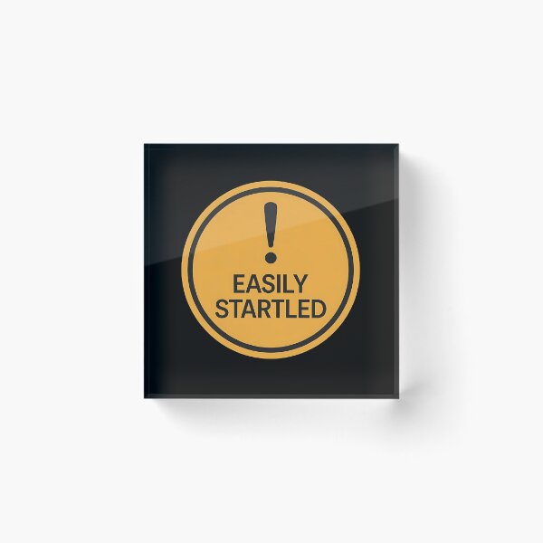 Item preview, Easily Startled - The perfect gift for introverts and people with a sense of humor. designed and sold by ZyziowskyArt.