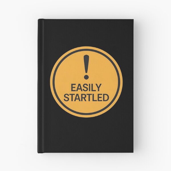 Item preview, Easily Startled - The perfect gift for introverts and people with a sense of humor. designed and sold by ZyziowskyArt.