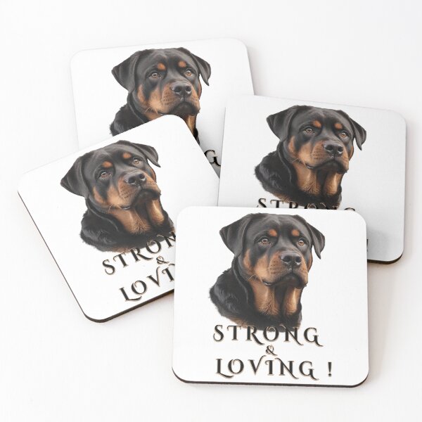 Item preview, Strong & Loving Rottweiler Portrait designed and sold by GWTSHIRT.