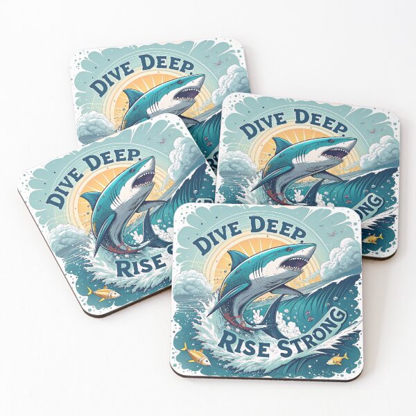 Item preview, DIVE DEEP AND RISE STRONG  designed and sold by WILDWEAR COLLECTION.