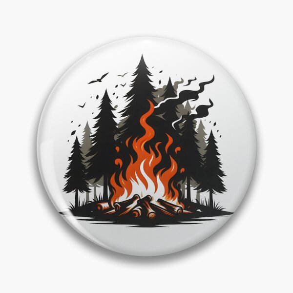 Item preview, California fire, LA wildfire designed and sold by TrueArtVibes.