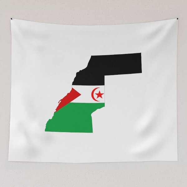 Item preview, western sahara flag map designed and sold by tony4urban.