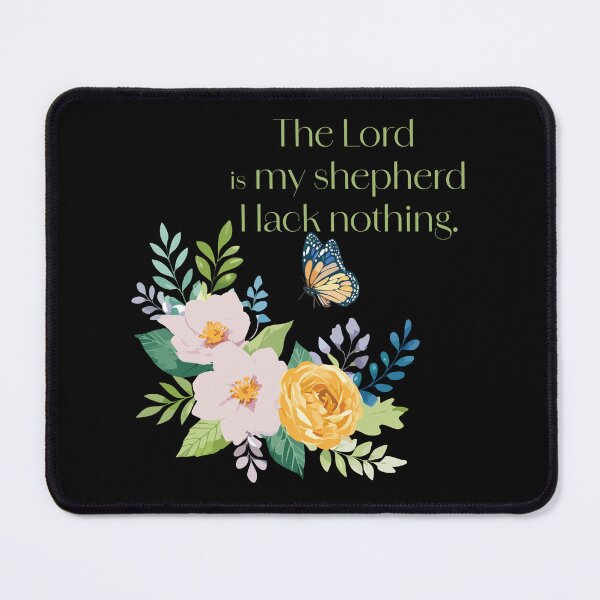 Item preview, The Lord Is My Shepherd I Lack Nothing designed and sold by CrossCrafted.