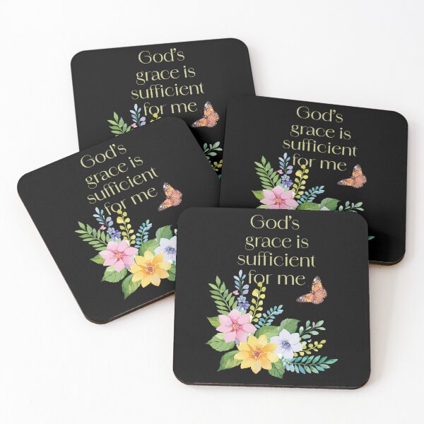 Item preview, God's Grace Is Sufficient For Me  designed and sold by CrossCrafted.