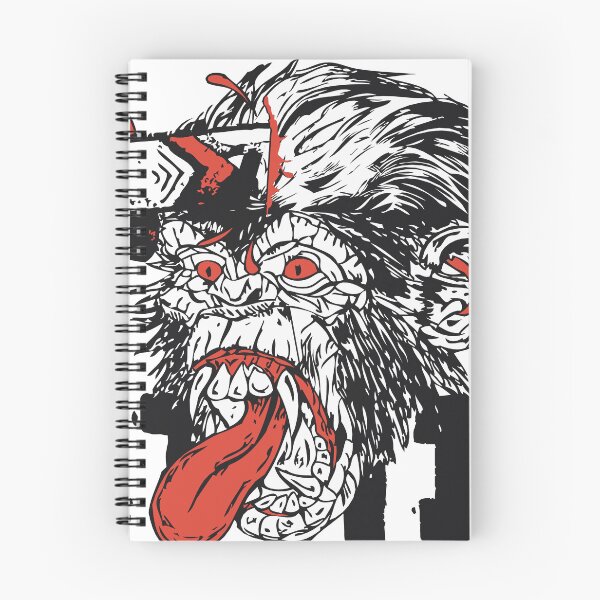 Item preview, Gorilla tattoo dagger pierces the monkey's skull world owes you nothing designed and sold by Achille3777.
