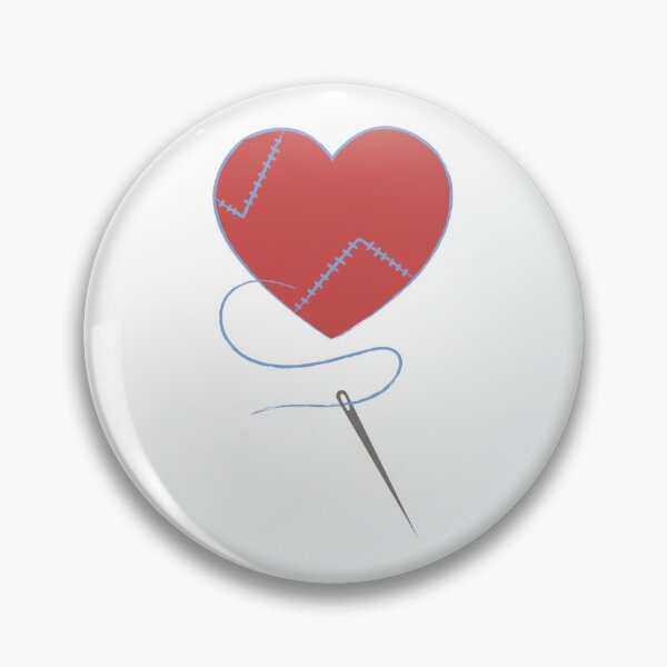 Item preview, Stitched Heart designed and sold by Deepness2023.