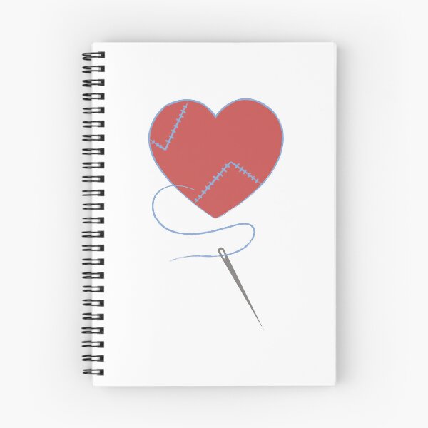 Item preview, Stitched Heart designed and sold by Deepness2023.