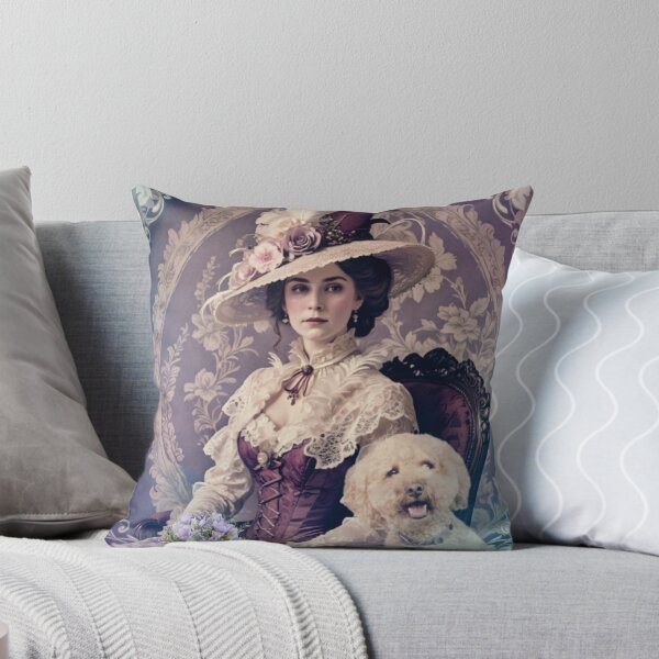 Item preview, The Pink Lady and Her Poodle designed and sold by Lisa Marie Mercer.