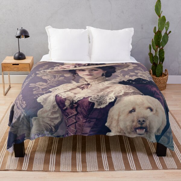 Item preview, The Pink Lady and Her Poodle designed and sold by Lisa Marie Mercer.