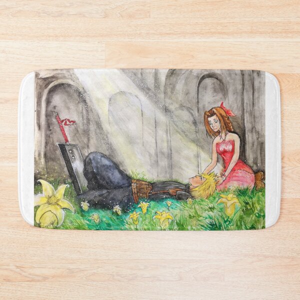 Item preview, Final Fantasy VII Cloud & Aerith designed and sold by Inkhov Art.