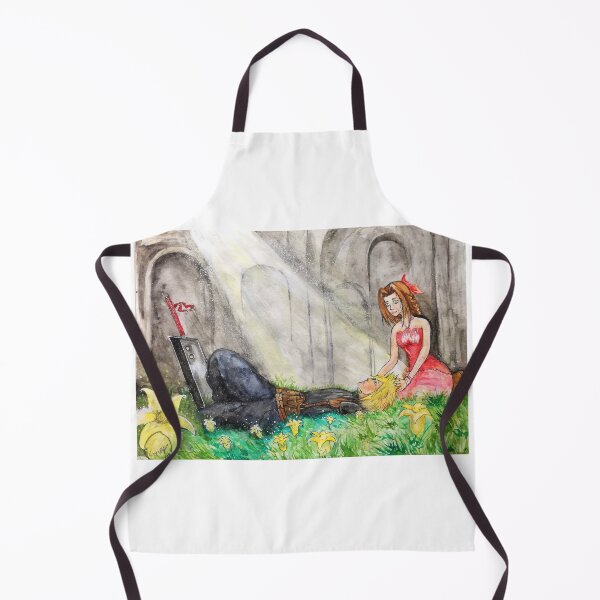 Item preview, Final Fantasy VII Cloud & Aerith designed and sold by Inkhov Art.