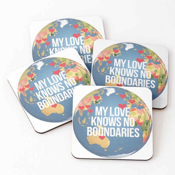 Item preview, My love knows no boundaries designed and sold by ArtFlow Creations.