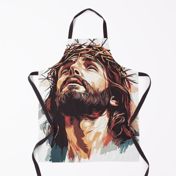 Item preview, Jesus Wearing Crown of Thornes Color designed and sold by GearGrafix.