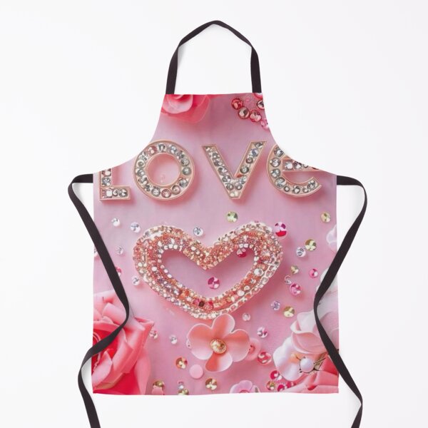 Item preview, Pink Heart In Love Image On Pink Background designed and sold by PixelStoneDesign .