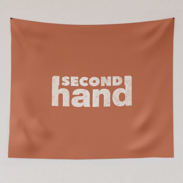Item preview, "Second-Hand" Typography Grunge Texture Design designed and sold by trepiu.