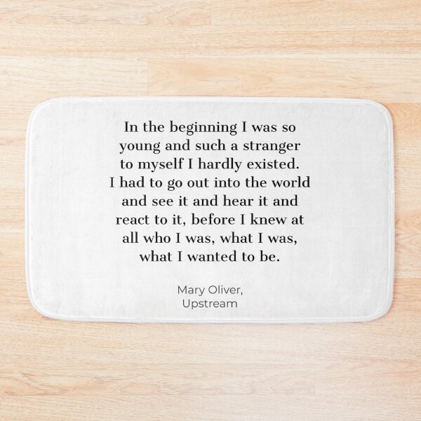 Artikelvorschau, Zitat von Mary Oliver entworfen und verkauft von PeacefulHShop.