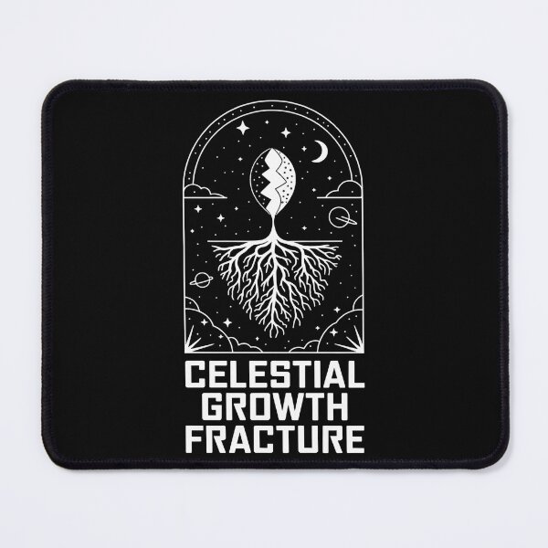 Item preview, Celestial Growth Fracture : Cosmic Nature Inspired designed and sold by Zazz Lee.